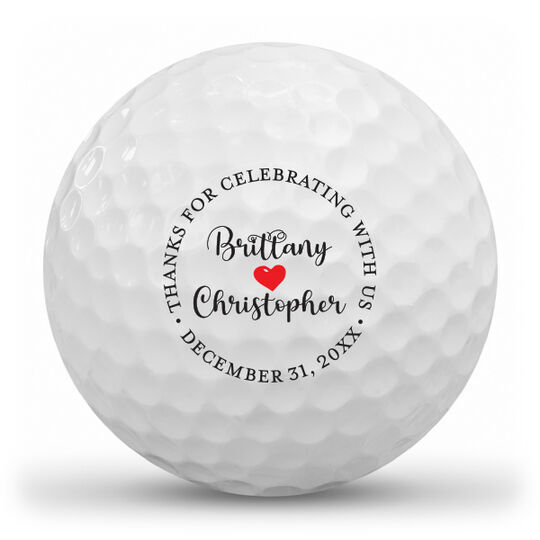 Thanks for Celebrating Golf Balls